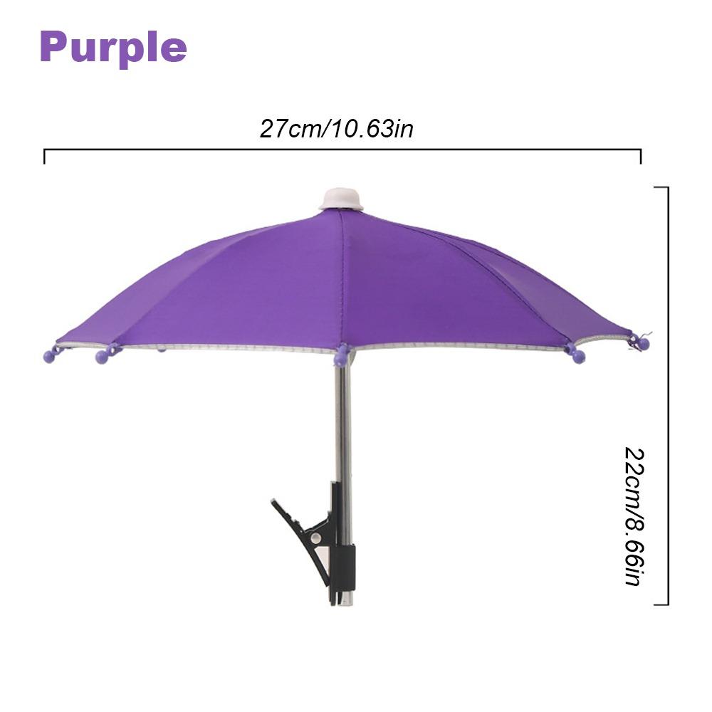 Anti-Glare Phone Umbrella Holder With Clip Phone Fixed Clip  Electric Vehicle