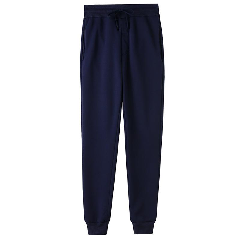 Men's Solid Color Sweatpants Joggers Autumn Winter Casual Loose Slacks Sports Streetwear Gym Sportswear