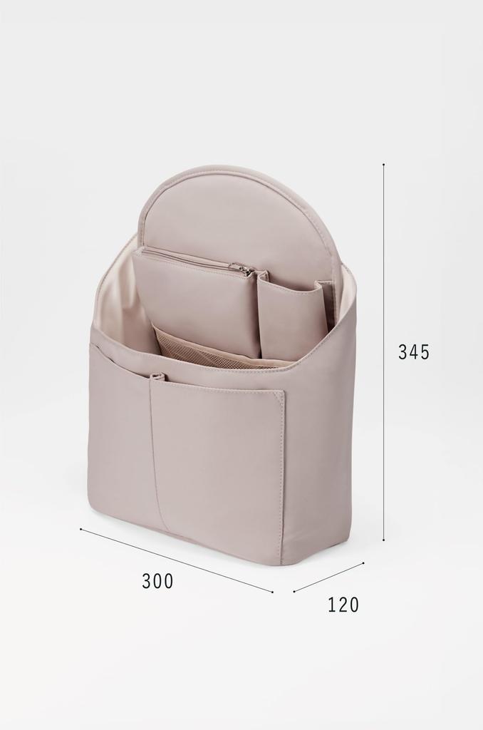 KOKUYO Rucksack Business A4 Vertikal Leichter Griff BIZRACK Beige Tasche in Tasche Selbststehend AMBG-BR100LS