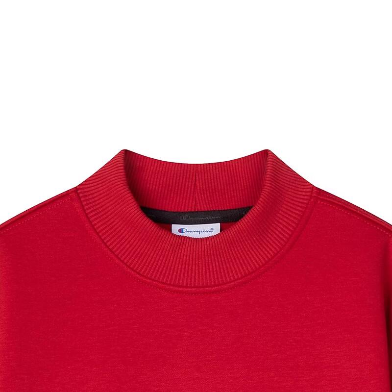 Champion Kids' Fleece-lined Mock Neck Pullover Sweatshirt