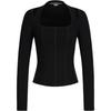 French Elegant Date Outfit Daily Office Commuting Light Luxury Solid Color Waist-Defined Long Sleeve Knit Sweater Women Tops K27L2320