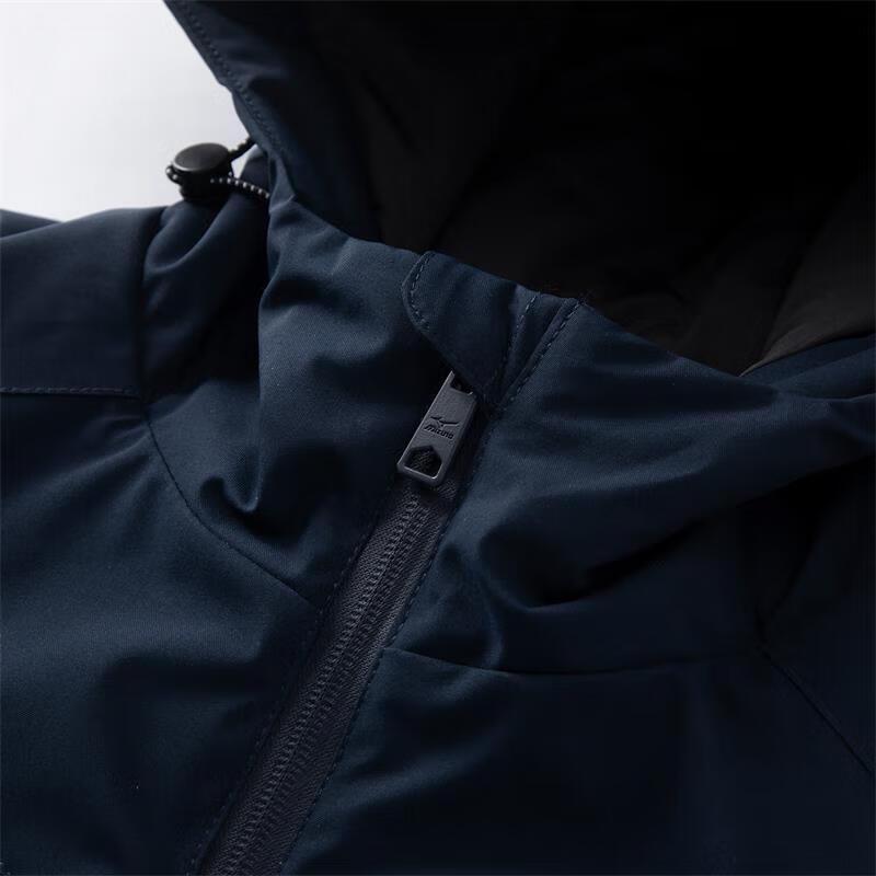 Mizuno Unisex Outdoor Windproof Waterproof Hooded Jacket