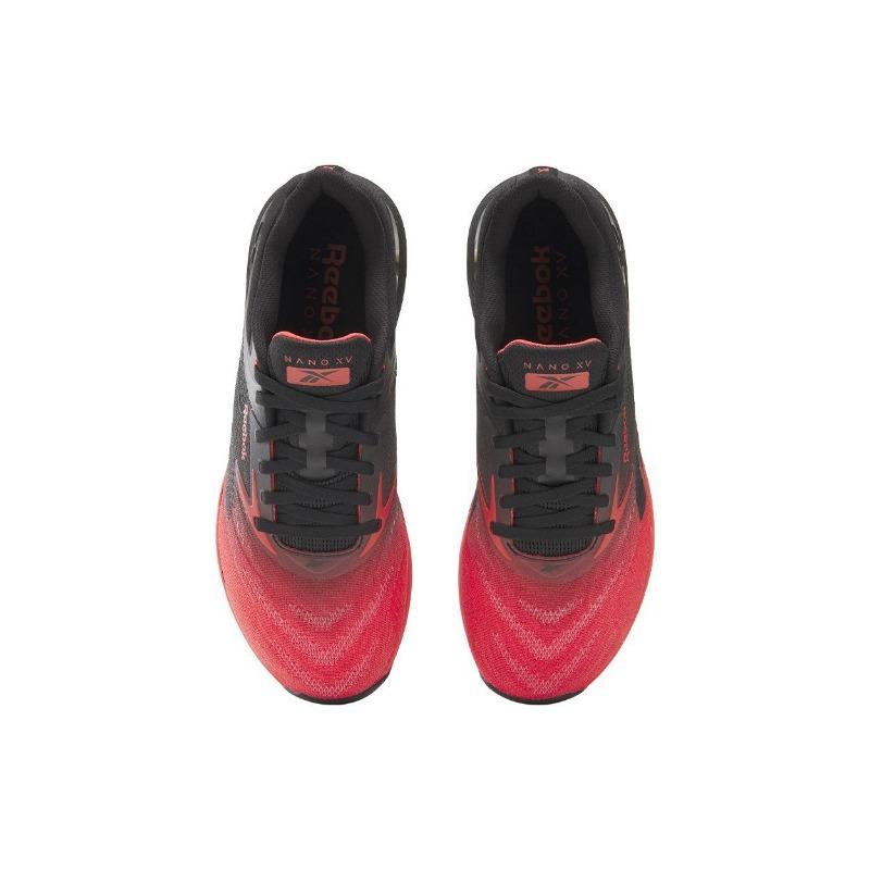 Reebok Nano X5 Low Top Running Shoes Unisex Black Red 100209363