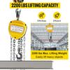1/2T 10/20FT Anti-Rust Manual Chain Block Chain Hoist 3m/6m with Two Hooks for Lifting Pulling Dragging Construction