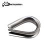 304/316 Stainless Steel European Rope Thimble for Wire and Nylon Rope - Playground Net Thimble