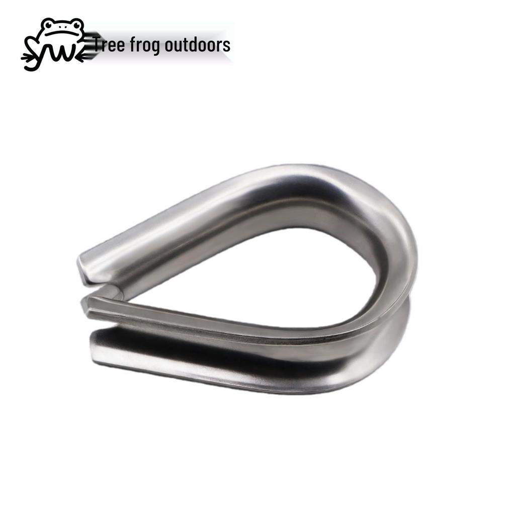 304/316 Stainless Steel European Rope Thimble for Wire and Nylon Rope - Playground Net Thimble