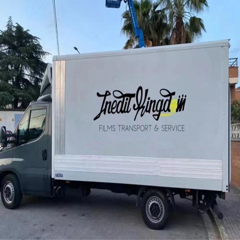 

Грузовик, изготовленный по индивидуальному заказу, кузов автомобиля, заднее стекло, рекламные наклейки с логотипом компании, веб-сайтом, телефоном и другими текстовыми узорами.