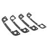 4PCS/set Car Exterior Set Door Handle Rubber Seal Gaskets For BMW E36 E34 E32 3 5 7 Series 1992-1999 4-Door Rubber Seal