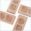 Chocolate Baking Kitchen Wooden Moon Cake Mould Cookie Stamp Mooncake Mold Ma'amoul Form