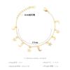 New hand jewelry trendy simple European and American star moon combination bracelet