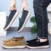 Fashion Summer The New Men's Striped Casual Shoes Are Lightweight and Comfortable Shallow The Board Shoes Have A Comfortable Lining