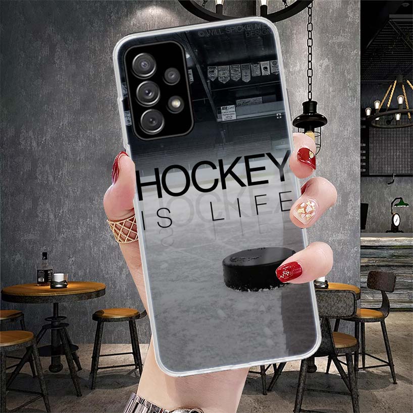 Ice Hockey Rink Sport Phone Case For Samsung Galaxy A13 A14 A15 A16 A17 A53 A54 A55 A56 A57 A33 A34 A35 A36 A37 A23 A24 A25 A26