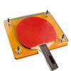 Table Tennis Paddle Press Portable Manual Adjustable Bat Rubber Edge Cutter Pasting Tool for Coaches Beginners Club Members