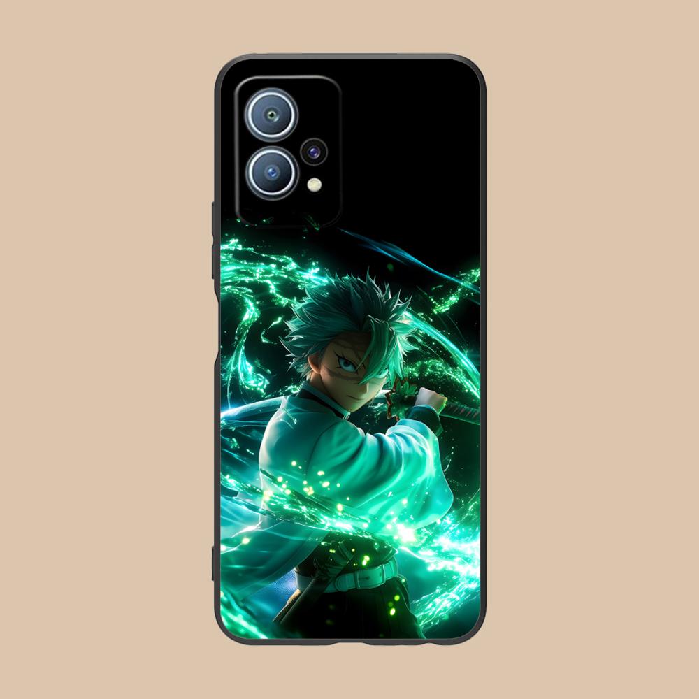 Demon Slayer Sanemi Phone Case for Huawei P60 P50 P40 P30 P20 P10 P9 P8 Pro Lite Plus Colour Printing Protective Pretty Luxury