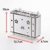 Yoshikawa Kitchen Pocket Sakura Chopstick Holder/Cutlery Stand with Detachable and Washable Base, Stainless Steel, Made in Japan, Tsubame-Sanjo, 13054