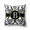 Polyester Pillow Case Home Decoration Geometric Print 26 English Letters Bedside Cushion Cover