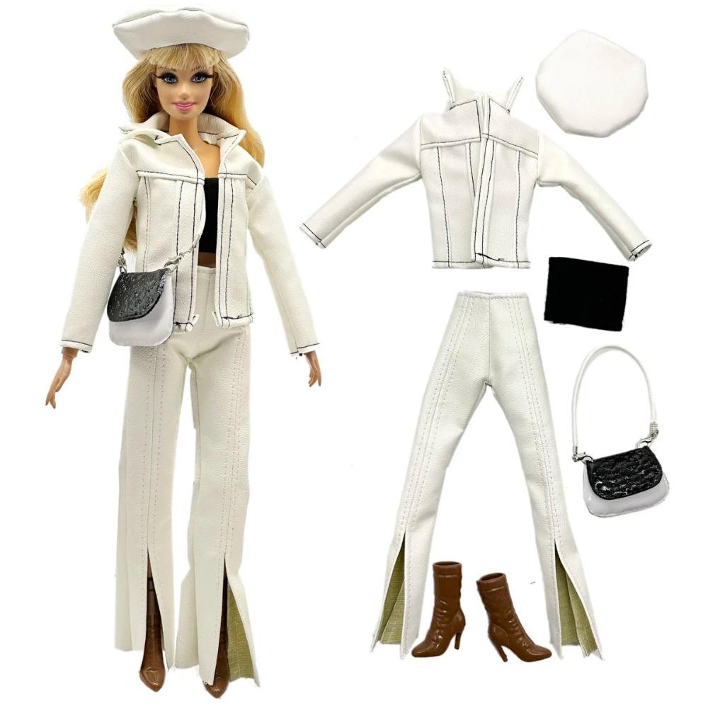 1 set tygdockkläder Mode Casual Klädset för 11,5 tum 30 cm Docka Barn eller Födelsedagspresent