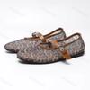 Womens Flat Shoes Summer 2026 New Mesh Breathable Anti-slip Wear-resistant Mary Jane Comfortable Outdoor Casual Shoes Size 35-42