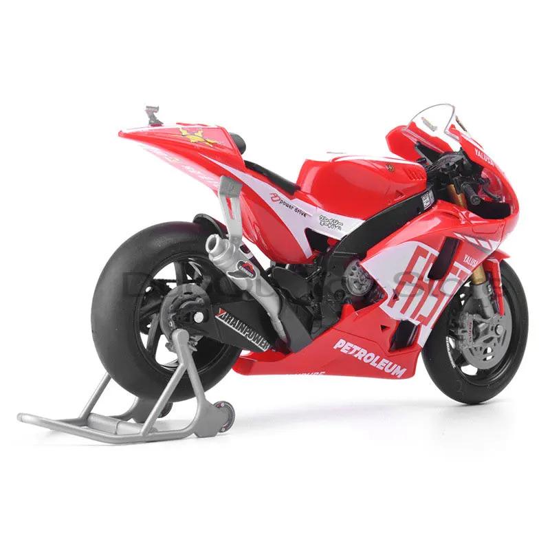 1:18 montierte Kunststoff-Simulationsmotorrad Jungen Exquisites Rennmotorradmodell Lernspielzeug Feiertagsgeschenk