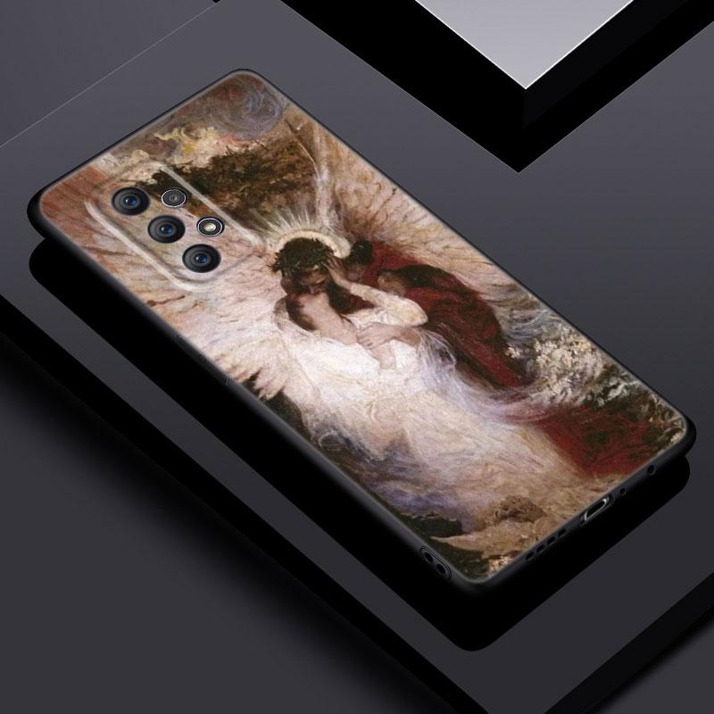 Renaissance Art Painting Phone Case For Samsung Galaxy A21 A30 A50 A52 S A13 A22 A32 A33 A53 A73 5G A11 A12 A31 A51 A70 A71 A72
