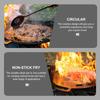 Non stick Grill Pan Steak Plate Outdoor Non Stick Grill Pan Barbecue Outdoor Barbecue Pan Aluminum Kitchen Supply BBQ Fish