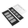 Aluminium Alloys Ventilations Cover Rectangles Air Vent Louvered Ventilations Grilles
