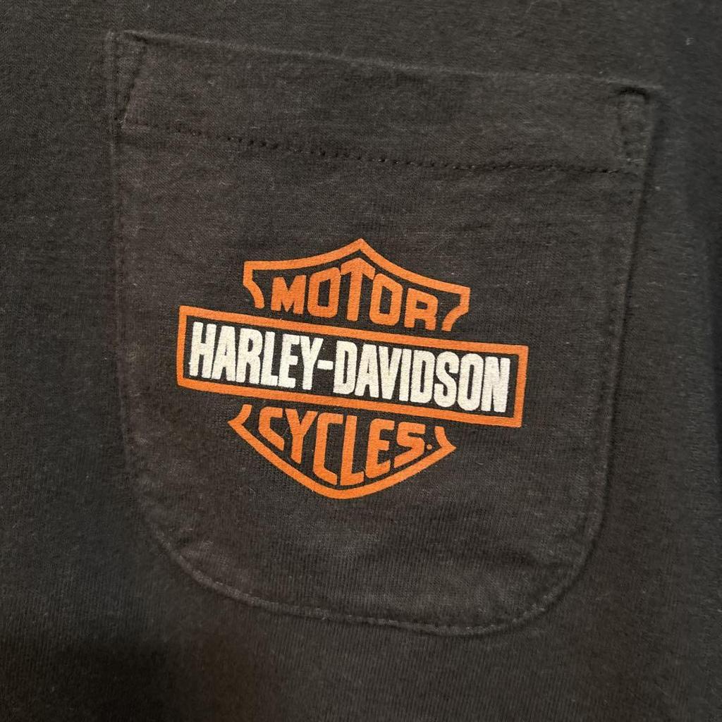 [USED] HARLEY-DAVIDSON Harley T-shirt, Black, Size L