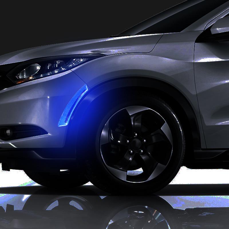 Reflexní gumové lišty proti kolizi a poškrábání pro auto