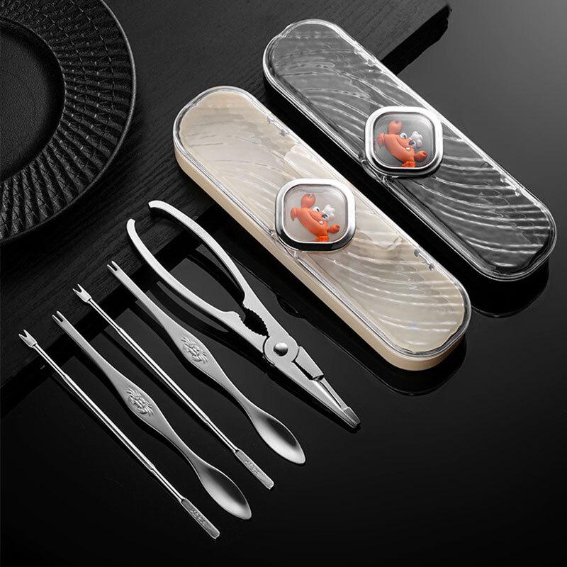 Kapa Bear 5-Piece Portable Crab Tool Set