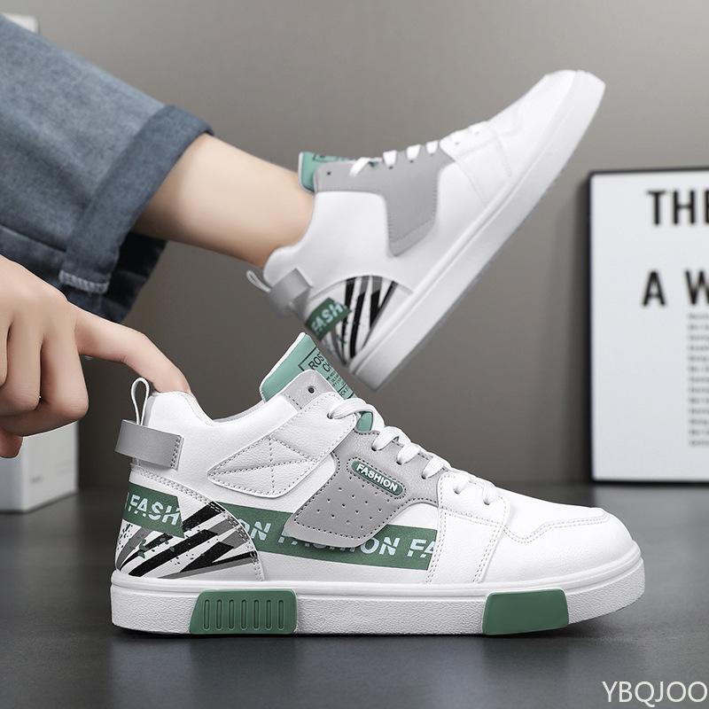 Frühling Herbst Neue Modische Vielseitige High-Top-Sneaker minimalistisch Bequeme Board-Schuhe Lässige Sportschuhe