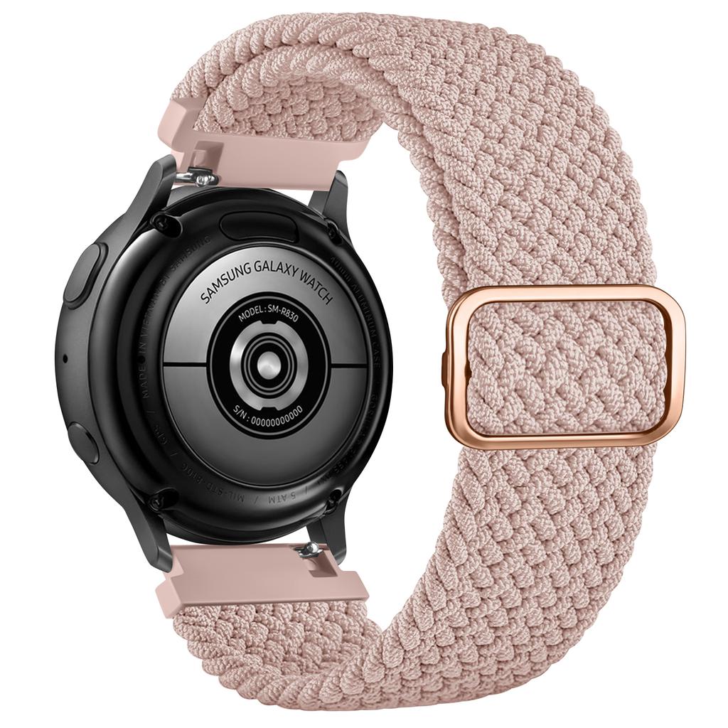 Elastic Braided Strap For Samsung Galaxy Watch 7 6 5 4 40mm 44mm/5 Pro 45mm Band For Galaxy Watch 6 4 Classic /Active 2 Bracelet