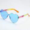 Jelly Rainbow Color Love Colorful Photo Sunscreen Sunglasses Group Tour Birthday Party Concert Candy Color Sunglasses