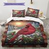 Set Copripiumino Trapuntato con Fantasia Cartone Animato Federa Decorazione per la Casa Regalo di Compleanno (1 * copripiumino + 2 * federa, senza nucleo)