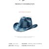 Women Men Vintage Western Cowboy Jazz Hat Outdoor Sun Protection