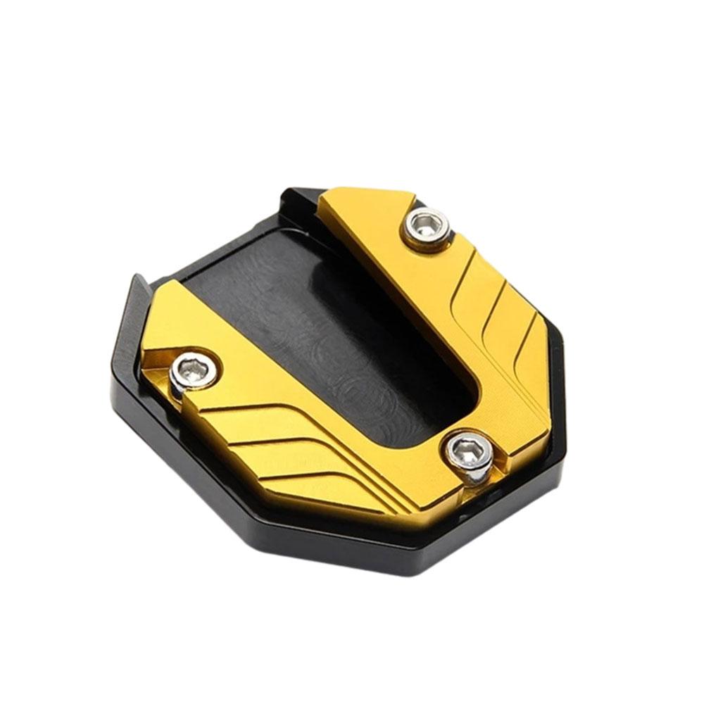 Universal Scooter Anti Skid Motorcycle CNC Kickstand Extension Plate Foot Side Stand Anti-Skid Base Support Enlarger Pad