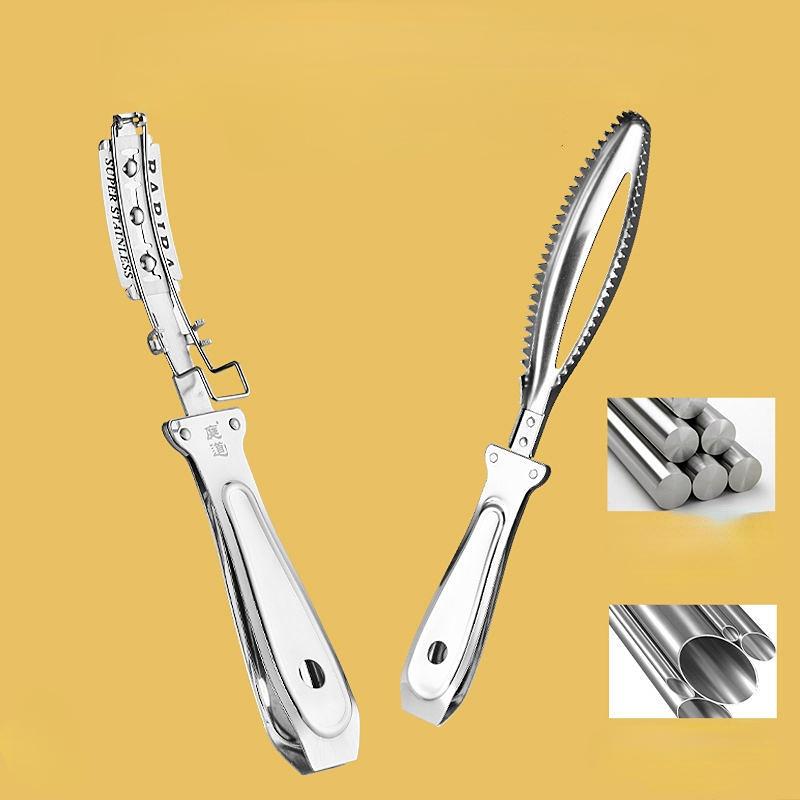 Stainless Steel Pig Hair Scraper, Hair Remover, Pig Hair Clip, Fish Scale Planing, Kitchen Household Tool, Durable