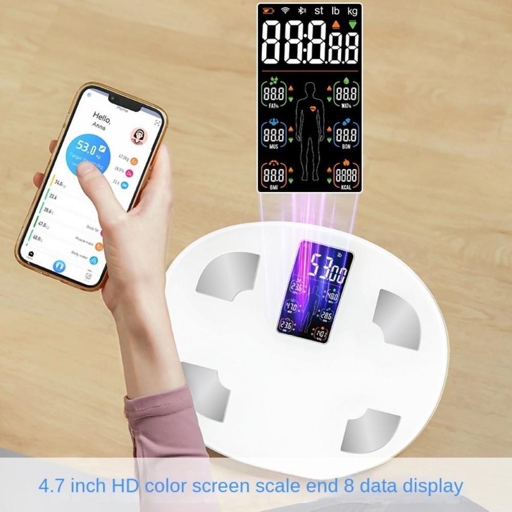 Weight Scale Home Electronic Scale Accurate Small Battery Intelligent Human Body Electronic Scale Fat Scale Body Fat Scale