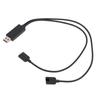 Charger Cable Fit for Switch Controller Charging Cord with Sturdy Connectors LED Indicator USB A Input