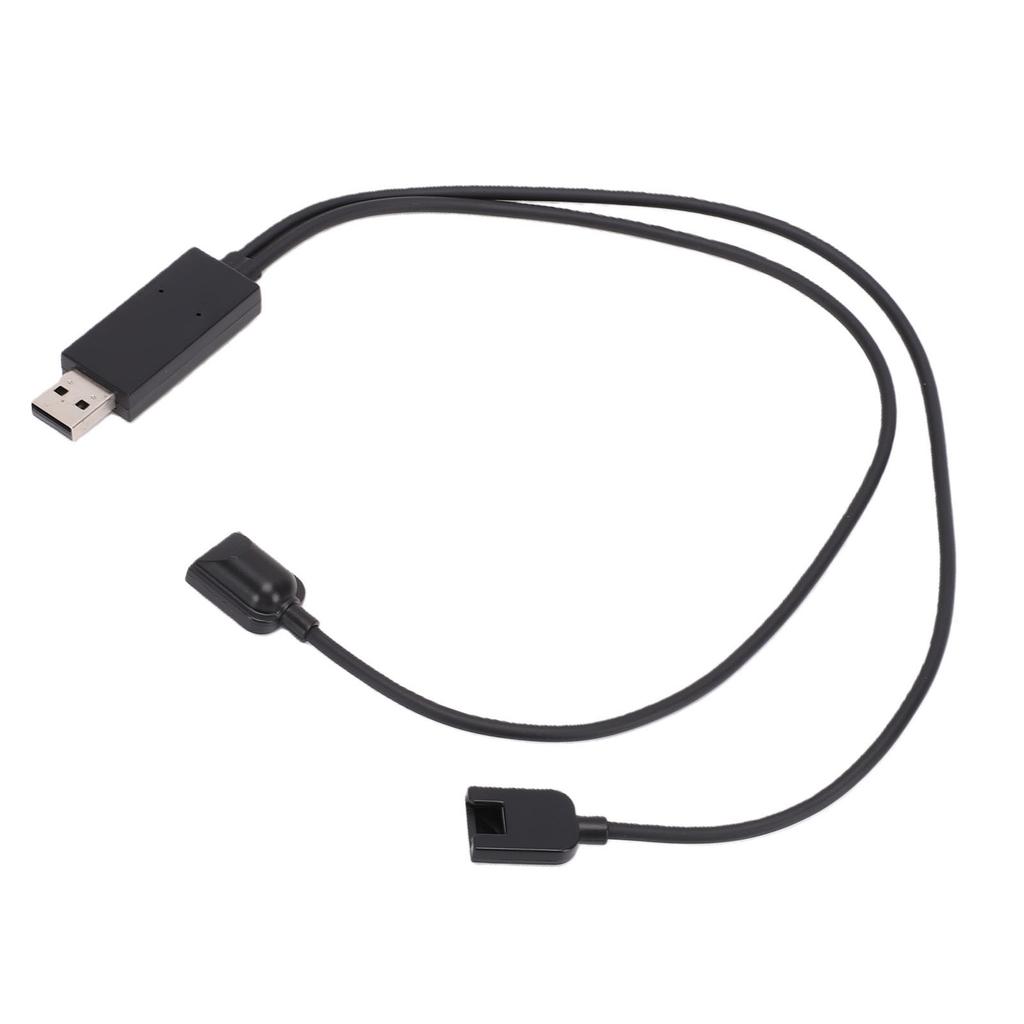 Charger Cable Fit for Switch Controller Charging Cord with Sturdy Connectors LED Indicator USB A Input