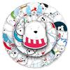 50PCS Waterproof Polar Bear Stickers for Luggage, Scooters, Computers, and Tablets