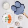 Wooden Handle MIni Omelette Pan Frog Smiley Grilled Steak Cooking Pan  Gas Induction Cooker