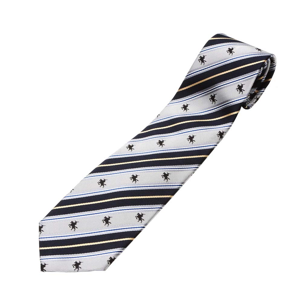 Necktie Masamune Nishijin Woven Tie Katsuiro Sword Width 8cm Length 142cm [Fortuna Tokyo] 19. Men's FT-T19 (Dark Blue)