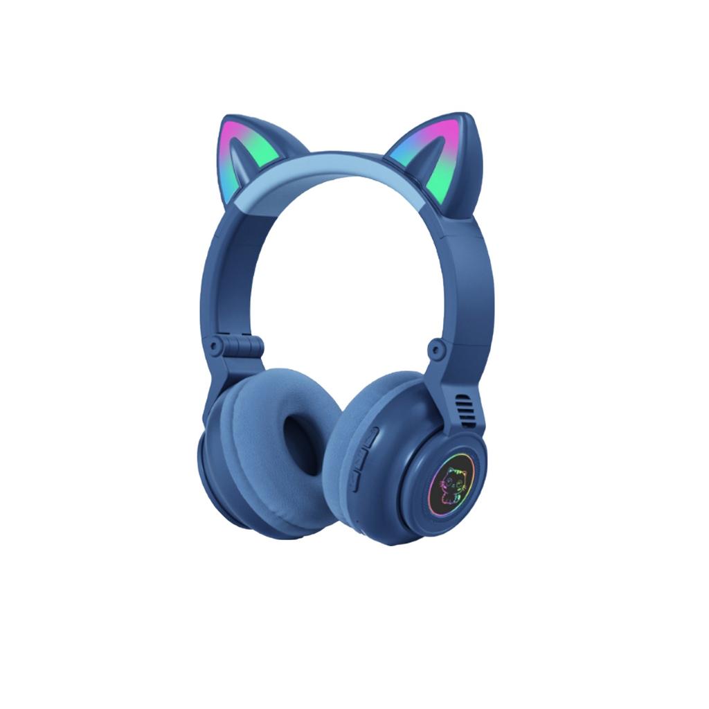 Buy [JYH] Cuffie Bluetooth Gatto Wireless USB Ricaricabili Con Supporto Per  Scheda TF at affordable prices — free shipping, real reviews with photos —  Joom