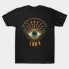 T-shirt Unisexe Coton Oversize Grande Taille 1984 George Orwell Contrôler L'Avenir T-shirt S-5XL