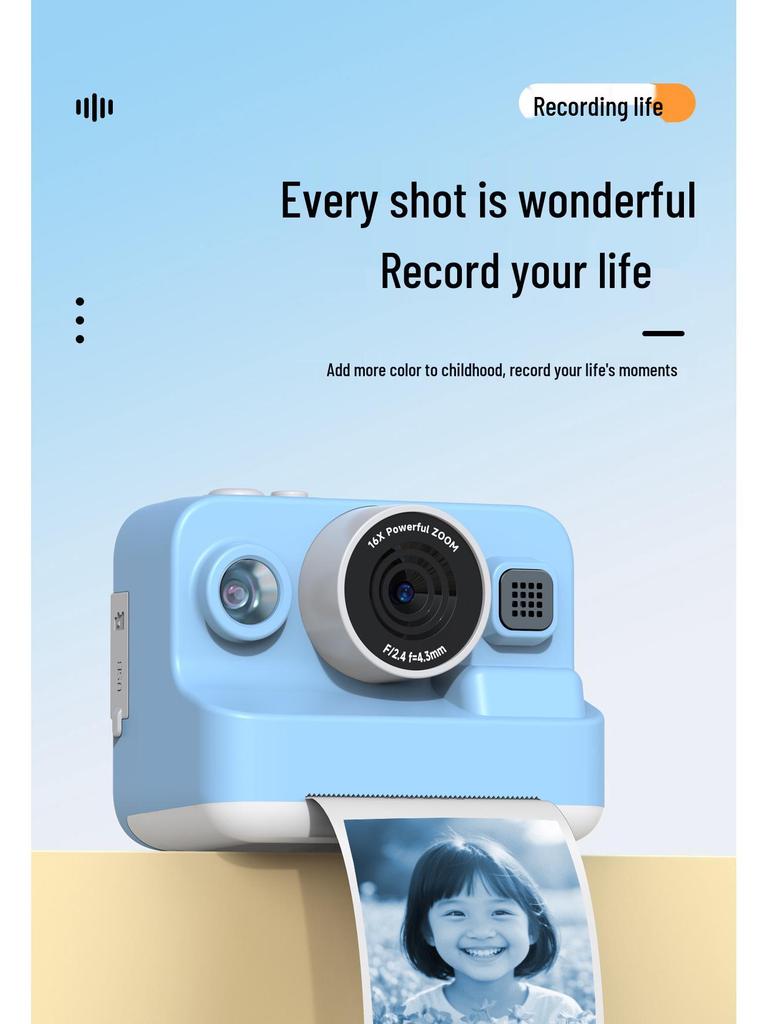 Polaroid Kinder Digitalkamera & Sofortdrucker - Pädagogisches Geburtstagsgeschenk Spielzeug