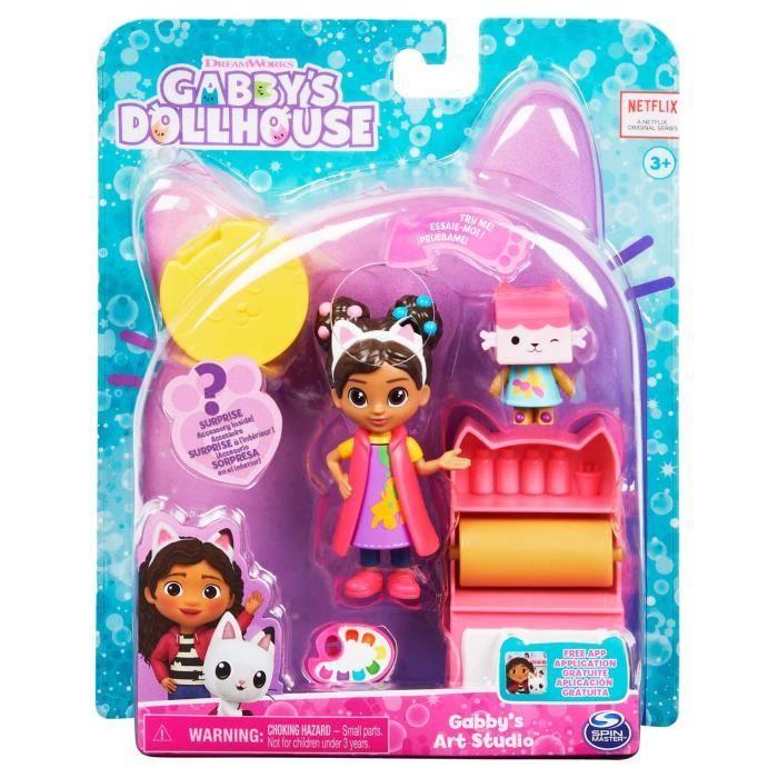 Pack Figurines et Accessoires - SPIN MASTER - Gabby et La Maison Magique - 2 Figurines - Surprise - Créativité