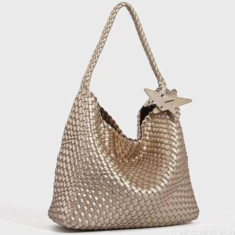 Gun Gun Kleine Handgewebte Tasche Mode Hochwertige Handtasche Eine Schulter Kleine Tragetasche Damentasche