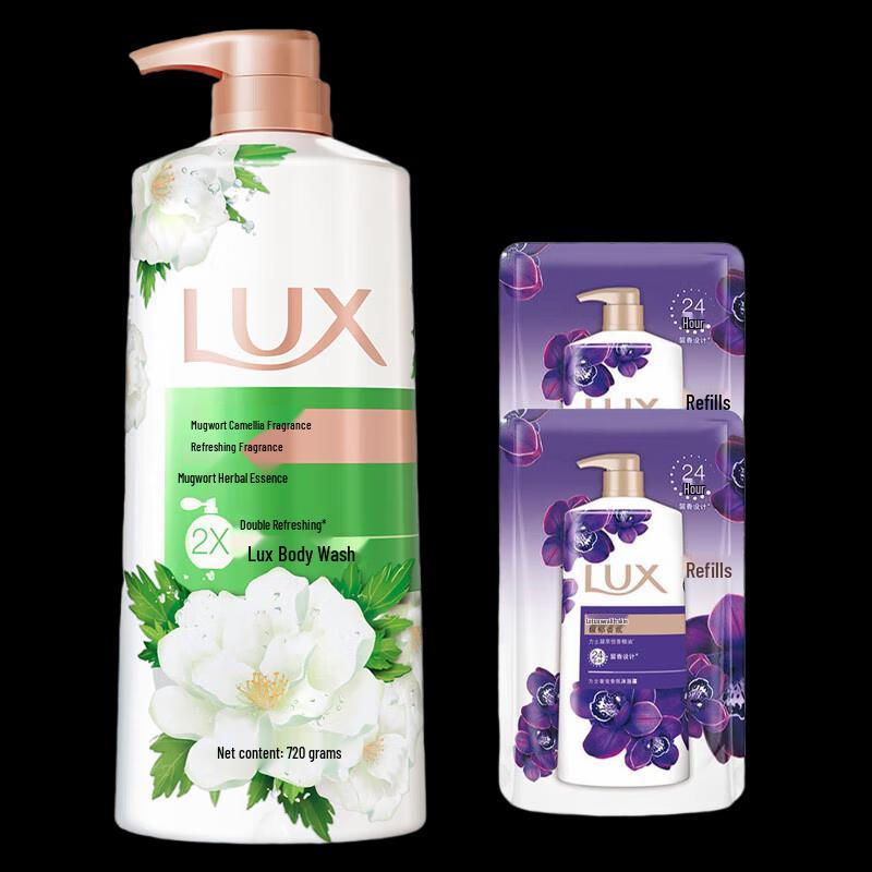 

LUX Mugwort & Camellia Scent Shower Gel Value Pack