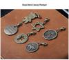 TN Traveler's Notebook Vintage Bronze Charms & Pendants Set