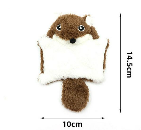 Plush Squeaky Dog & Cat Chew Toys - Durable Teething Pet Supplies
